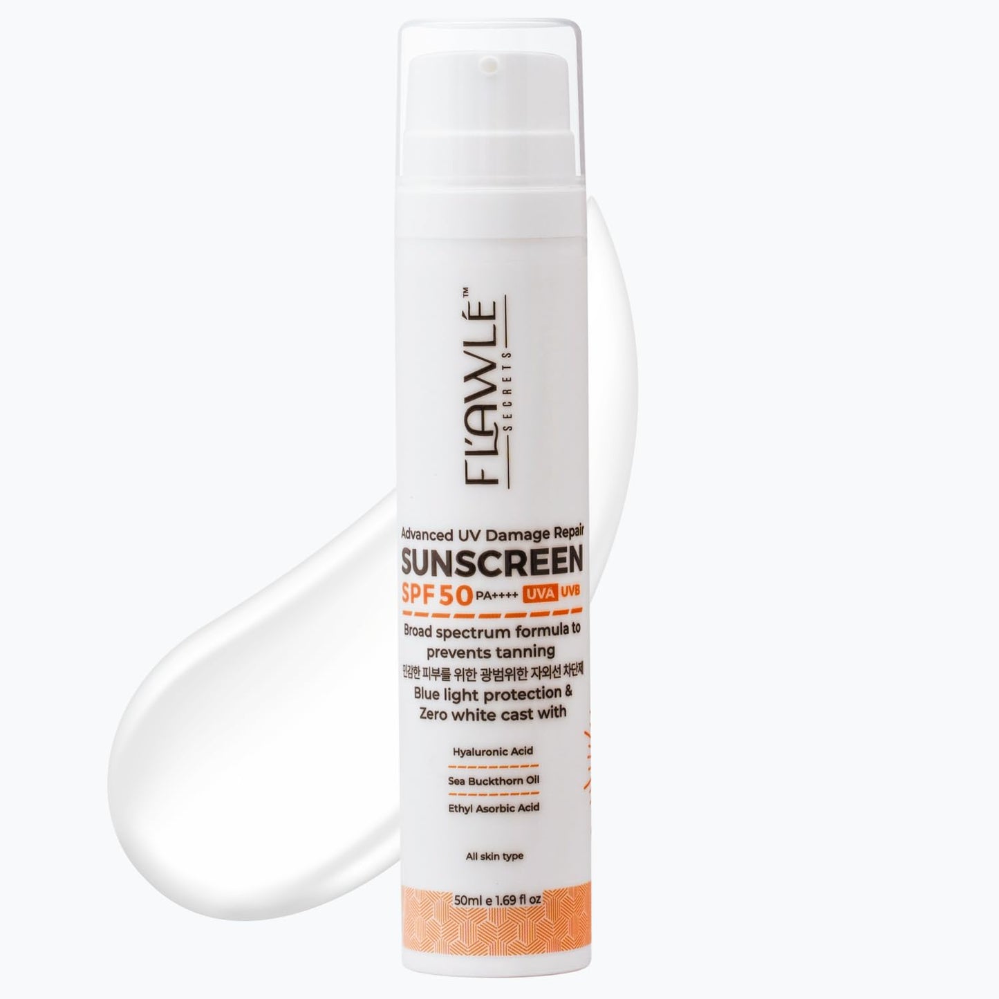 Ultra-light sunscreen Gel-50 SPF'- 50ml