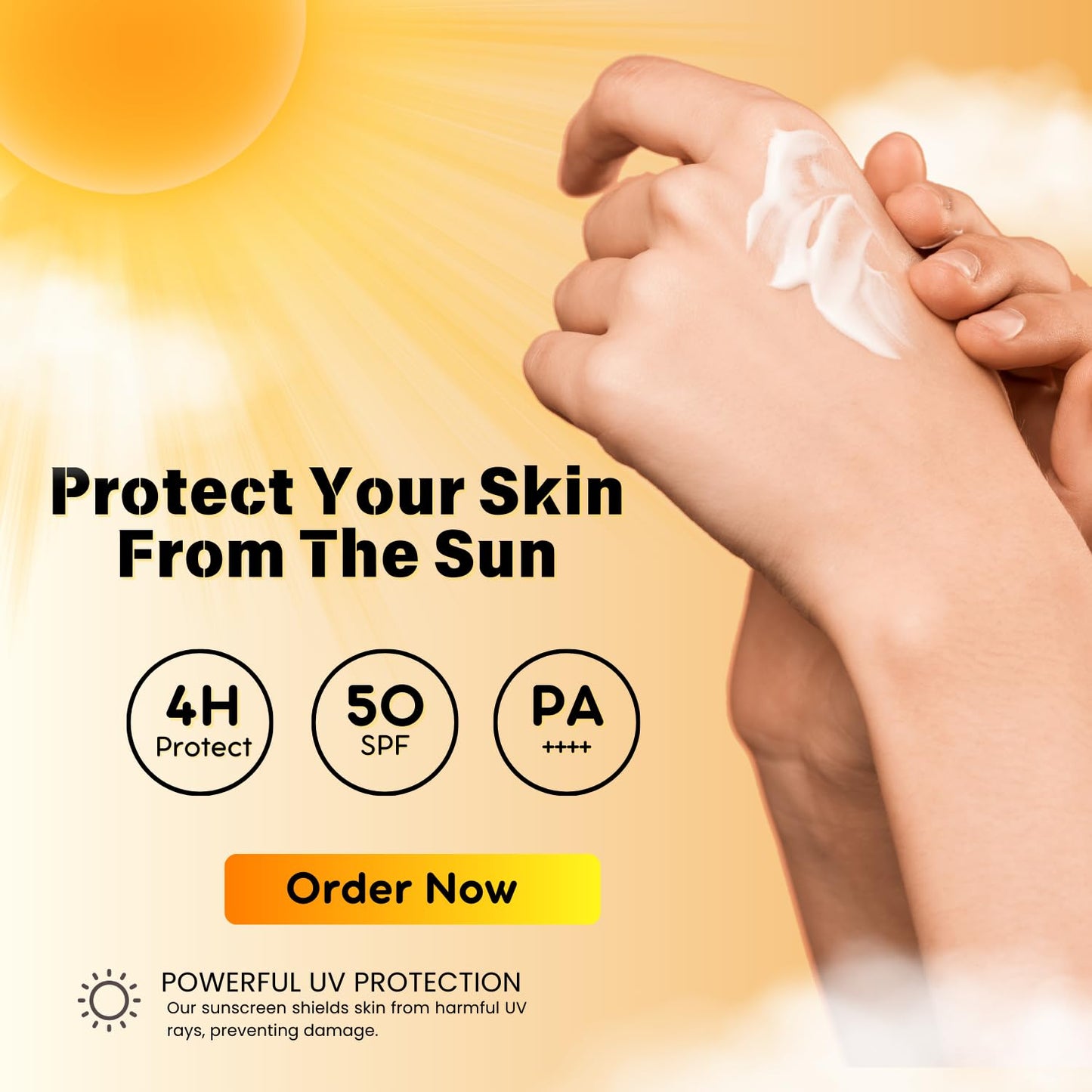 Ultra-light sunscreen Gel-50 SPF'- 50ml