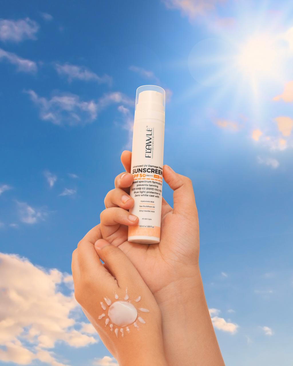 Ultra-light sunscreen Gel-50 SPF'- 50ml